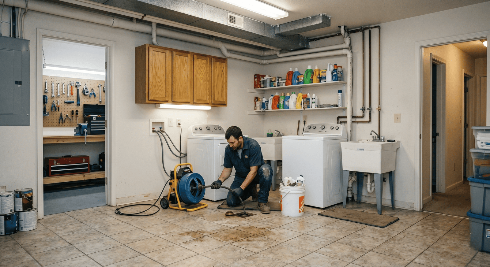 Licensed plumber soldering a copper pipe joint in Post Falls ID