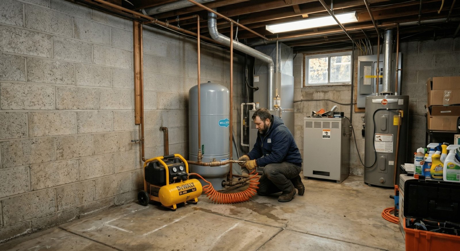 Sewage backup cleanup by an emergency plumber in Post Falls ID